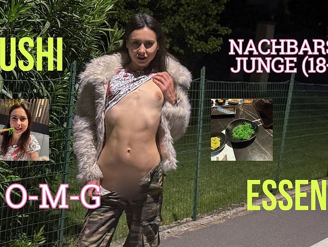 Jenny_Stella Porno Video: INTIME NACHT! SUSHI-ESSEN mit NACHBARSJUNGEN (18+)! PRIVAT & INTIM – zu 100 % zu VERSAUT!